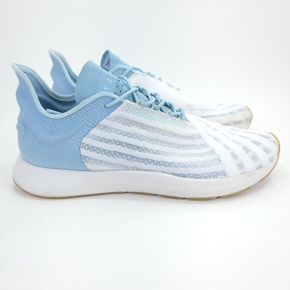 ATHLETA Saysh One Allyson Felix Sneakers Blue White Women's Size 8.5 - Picture 1 of 6